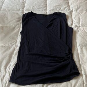 Ann Taylor Navy Blue Women's Blouse